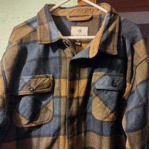 Legendary white tails xl polar fleece flannel